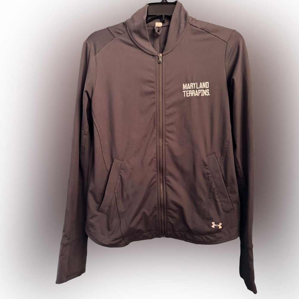 University of Maryland College Park Terrapins Under Armour Zipper Jacket, Medium